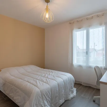 Maison Moderne 155m² - 10 Pers - 500m - Jacuzzi Optionnel - Fr-1-319-586 度假居 比斯卡罗斯