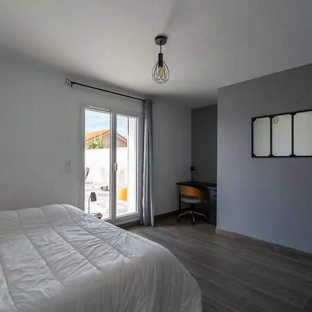 Maison Moderne 155m² - 10 Pers - 500m - Jacuzzi Optionnel - Fr-1-319-586 * 比斯卡罗斯