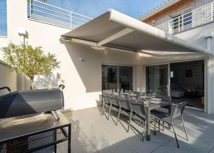 Maison Moderne 155m² - 10 Pers - 500m - Jacuzzi Optionnel - Fr-1-319-586 Casa de Férias Biscarrosse